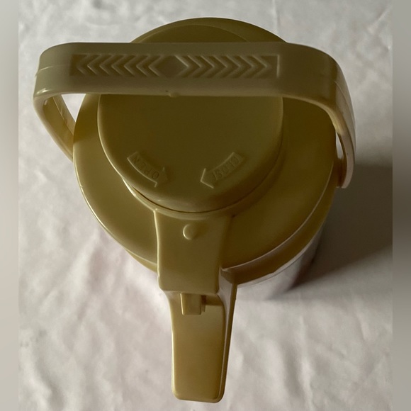 Vintage Sunrise Retro Coffee Pump Dispenser Poppy Floral Design Hot Cold Thermos - Picture 11 of 14